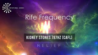 RIFE Frequencies I KIDNEY STONES RELIEF 787Hz CAFL [upl. by Nnomae]