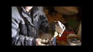 Knapping obsidian from start to finish part 1 [upl. by Easton]