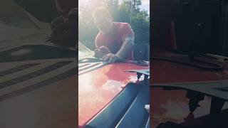 Fixing my cowl discount auto glass broke [upl. by Onirotciv858]