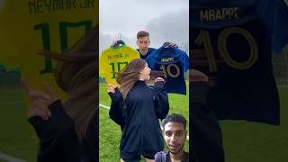 Choose the shirt viral youtubeshorts challenge shirts football [upl. by Ahsinahs]