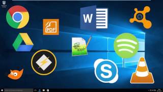 Instalar Programas Básicos Escenciales En Windows 10 TODOS A LA VEZ [upl. by Weinrich]