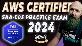 AWS SAAC03 PRACTICE EXAM QUESTIONS  Master the AWS Solutions Architect Associate Exam in 2024 [upl. by Rycca]