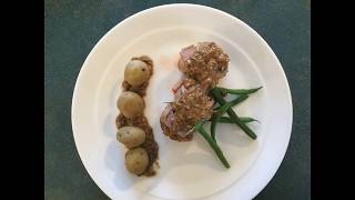 Filet de porc farci  Stuffed pork tenderloin [upl. by Acirtal]