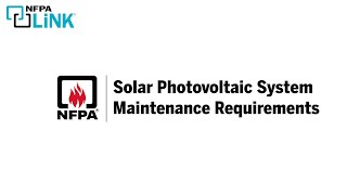 Solar Photovoltaic System Maintenance Requirements [upl. by Joliet913]