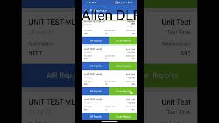 Allen Dlp test series marks Neet [upl. by Lynde]