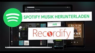 Kostenlos amp Einfach Musik von Spotify herunterladenaufnehmen  Recordify Tutorial [upl. by Silber]