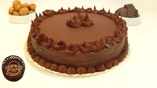 TARTA de CHOCOLATE 😍🍫😋torta o pastel relleno DELICIOSO Receta  101 [upl. by Remliw]