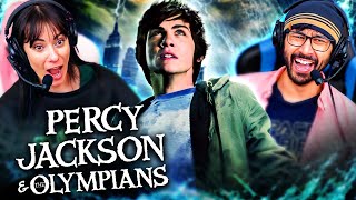 PERCY JACKSON amp THE OLYMPIANS The Lightning Thief MOVIE REACTION FIRST TIME WATCHING [upl. by Lightman500]