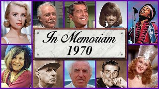 In Memoriam 1970 Famous Faces We Lost in 1970 [upl. by Salhcin209]