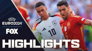 Spain vs Germany Highlights  UEFA Euro 2024  Quarterfinals [upl. by Yssak]