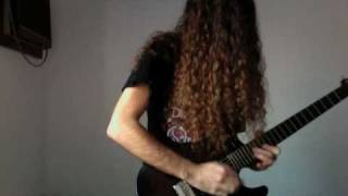 Matapelo Metallicas Blackened Solo Cover [upl. by Enahpad669]