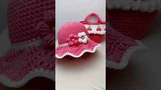 Beautiful crochet bag and crochet hat tutorial have been sharedfree pattern for crocheter crochet [upl. by Eizus]