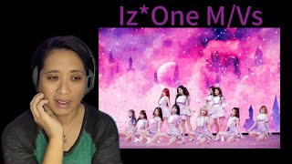 Reacting to Izone Music Videos [upl. by Barvick]