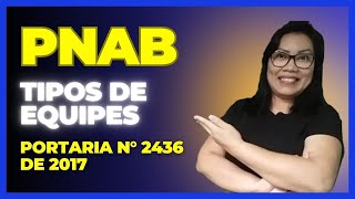 TIPOS DE EQUIPES DA ATENÃ‡ÃƒO BÃSICA  RESOLUÃ‡ÃƒO DE QUESTÃƒO PNAB 2017 [upl. by Naivaj]