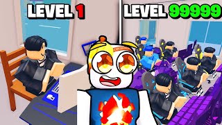 BECOMING NUMBER 1 HACKER IN THE WORLD IN ROBLOX HACKER TYCOON [upl. by Lilac]