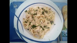 FIDEOS CON ATUN Y CREMA DE LECHE LOS NAS RICOS QUE HAYAS PROBADO [upl. by Hrutkay]