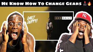 American Reaction To Dappy  Daily Duppy  GRM Daily [upl. by Groos804]