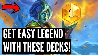 The FIVE BEST DECKS to hit LEGEND in Standard Wild and Twist [upl. by Atreb]