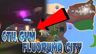 6th GYM CITY REVEALED FLUORUMA CITY  Roblox Brick Bronze [upl. by Nitaj]