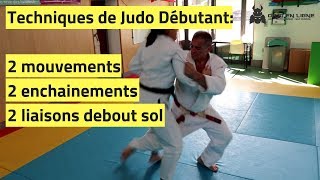 Techniques de Judo pour débutants les meilleurs mouvements et enchaînements [upl. by Rachaba]