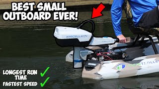 The BEST SMALL ELECTRIC OUTBOARD that money can buy ePropulsion Spirit 10 Plus [upl. by Kerad]