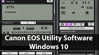 Canon EOS Utility Software Windows 10 Free Download without CD [upl. by Heintz]