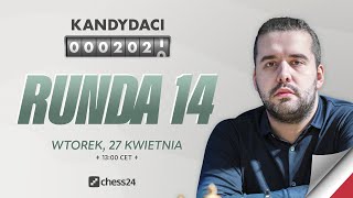 Turniej Kandydatów 2021 Runda 14  Ostatnie starcie [upl. by Llieno]