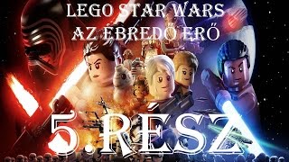 Lego Star Wars Az Ébredő Erő végigjátszás  Rockerty amp Valesz  5rész  A szökés [upl. by Eladroc]