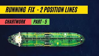 Transferred Position Lines  Chartwork and Tides 2 POSITION LINES [upl. by Yderf]