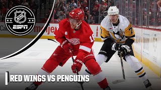 Pittsburgh Penguins vs Detroit Red Wings  Full Game Highlights [upl. by Willy]