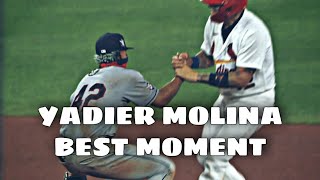 MLB  Yadier Molina Best moments Compilation [upl. by Allbee]