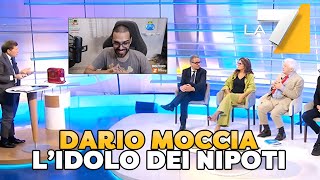 Dario Moccia citato su LA7  L’Idolo di Tutti i Nipoti dItalia [upl. by Mallory]