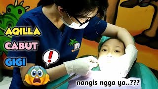 Aqilla Nangis Ga Ya Pengalaman Pertama Cabut Gigi ♥ Berkunjung Ke Dokter Gigi Dentaland [upl. by Benyamin527]