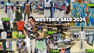 Westside sale 2024westside sale westside Durga Puja collection westside haulwestside offer 2024 [upl. by Kassia]