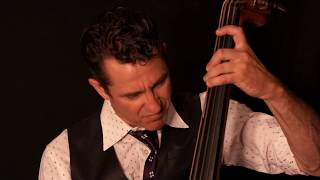 Rock and roll Great Double Bass Performance Impro Slap by quot Stéphane Barral quotEnjoy [upl. by Ellennahs731]