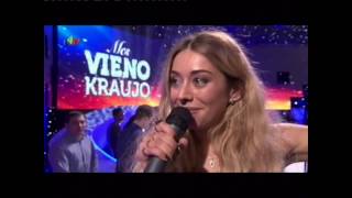 LNK show quotMes  vieno kraujoquot Aliona Alymova [upl. by Colinson]