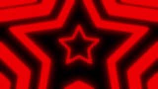 Black and Red Y2k Neon LED Lights Star Background  1 Hour Looped HD [upl. by Nosrej355]