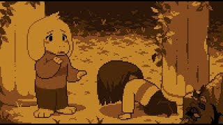 Undertale  Story of Asriel amp Chara  completed with flashbacks [upl. by Lsiel]