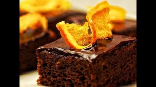 Chocolate Orange Cake Bars [upl. by Sajovich]