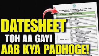 CBSE DATESHEET RELEASED🔥  Cbse Date sheet 2024  Class 10  Class 12  Cbse Latest News [upl. by Trixy]