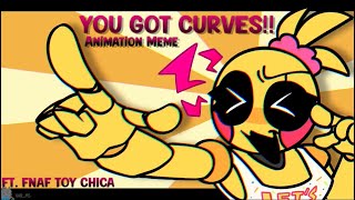 YOU GOT CURVES  Animation Meme  FNAF [upl. by Nnil664]