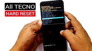 All Tecno Hard Reset Pattern Unlock Factory Reset Easy Trick With Keys [upl. by Natek]