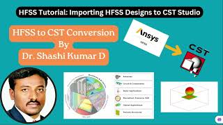 Importing HFSS Designs into CST for Electromagnetic Simulation [upl. by Aisaim]