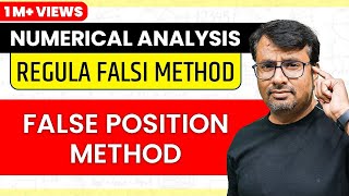 Regula Falsi Method  False Position Method  Numerical Methods [upl. by Anikehs]