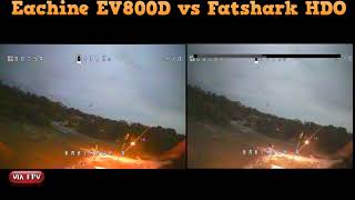 Eachine EV800D vs Fatshark HDO [upl. by Ariada]