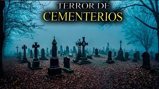 6 Historias de terror de CEMENTERIOS y SEPULTUREROS acotencimientos paranormales en cementerios [upl. by Flodnar]