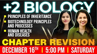 12 Biology Christmas Exam  principles of Inheritance  Biotechnology Principles Human Health [upl. by Kurzawa]