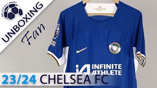 Chelsea FC Home Jersey 2324 EuropeSpot Fan Version Unboxing Review [upl. by Fleisig]