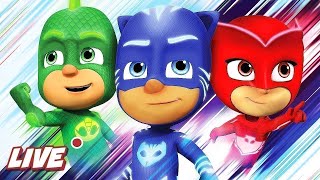 🔴 Watch Season 4 LIVE  PJ Masks Official  Kids Video For Kids [upl. by Yeliah]