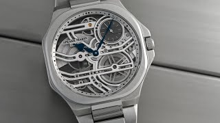 Speak Marin Ripples Skeleton e Girard Perregaux Tourbillon with three Flying Bridges [upl. by Eenert]